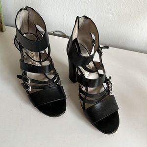 Michael Kors Black Strappy Heel